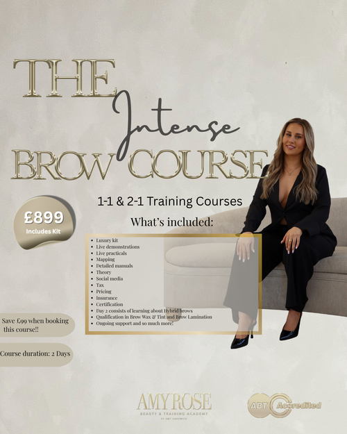 1-1 In House Intense Brow Course 🎓💫